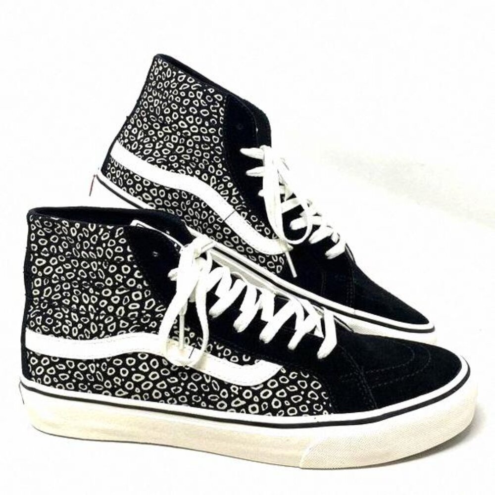 VANS Sk8-Hi Decon Sneakers Canvas Suede Black For VN0A4BX64WM Shoes Skate Men